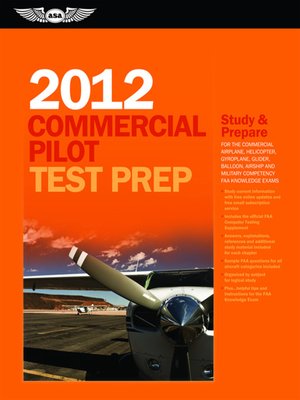 cover image of Commercial Pilot Test Prep 2012